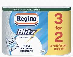 Regina Blitz 3x Roll - £2.80 in store @ Tesco (Roborough Plymouth)