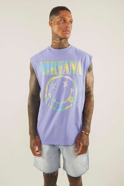 Oversized Nirvana Tank Top - Sizes XS - L (With Codes)