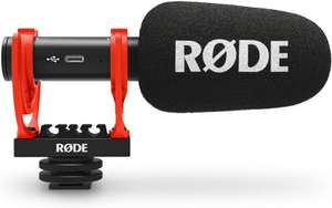 RØDE VideoMic GO II Ultra-compact and Lightweight Shotgun Microphone with USB Audio for Filmmaking, Content Creation & More