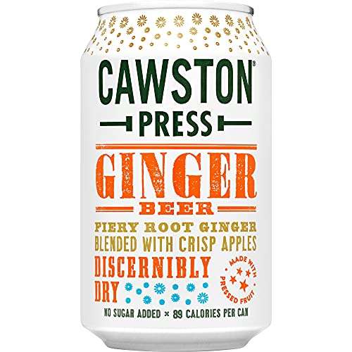 Cawston Press Ginger Beer 330ml Pack of 4, £3 @ Amazon (£2.70 with Subscribe & Save)