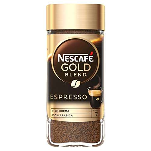 Nescafe Gold Blend Espresso Instant Coffee (Pack of 6 x 95g) - £14.64 With Voucher @ Amazon