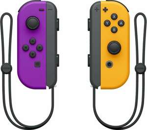 Nintendo Switch Joy-Con Wireless Controllers Purple & Orange (Refurbished A) - £53.99 delivered @ currys_clearance / eBay