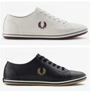 Fred Perry ‘Kingston’ Leather Trainers (2 Colours / Sizes 3-12) - £37.50 + Free Delivery @ Fred Perry