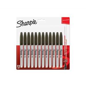 Sharpie Fine Permanent Markers Pack of 12 - £5.99 - free click and collect @ Ryman