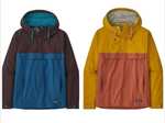 Patagonia Men's Isthmus Anorak in Lagom Blue or Burl Red Further reduced + Free Delivery