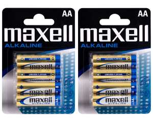 Maxell AA Alkaline Battery (Pack of 4) 99p each (minimum order 2) @ Amazon