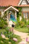 Glass Blue Heron Solar Stake Light, 106cm - With Applied Voucher - Sold By Valery Madelyn UK / FBA