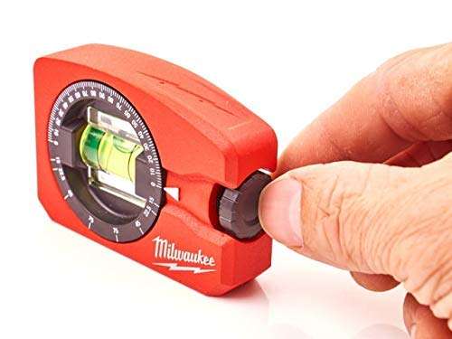 Milwaukee 4932459597 932459597 Magnetic Pocket Level 7.8cm, Red £9.45 @ Amazon / Sold & Dispatches from SARACEN DISTRIBUTION LTD