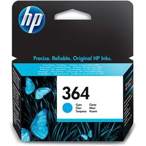 HP Ink Cartridge Cyan 364 - £3.38 @ Tesco Ashby La Zouch