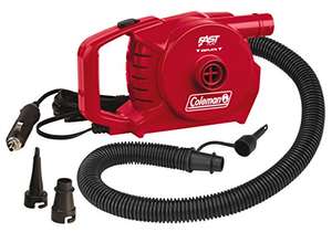 Coleman 12 Volt Quick Pump - Red, 20.5 x 0 x 12.5 cm - £14.50 @ Amazon