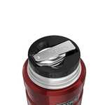Thermos 184807 Stainless King Food Flask, Cranberry Red, 0.47 L with 5 year guarantee
