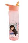 Polar Gear Disney Princess Water Bottle with Straw – Reusable Kids 600ml PP