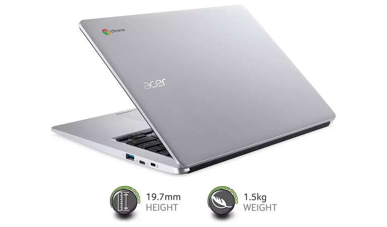 Acer 314 14in Pentium 4GB 64GB FHD Chromebook With Headset £169.99 + Free Click & Collect (£69.99 after cashback) at Argos