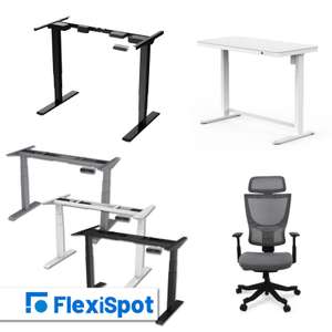 Flexispot Sale - EG: EQ5 Active Desk £209.99 / Comhar All-in-One £369.99 / Pro Series E7 Desk - £279.99 Delivered With Code @ Flexispot