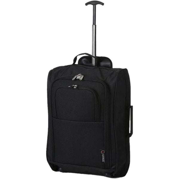 5 Cities Ryanair Luggage Bundle (55x35x20cm) Cabin Trolley and (40x20x25cm) Flight Bag, 2 Years Warranty £19.99 @ Travel Luggage Cabin