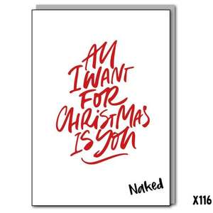 Funny/Rude Christmas Card Deal - 10 for £12.50 Delivered @ Love Layla Designs