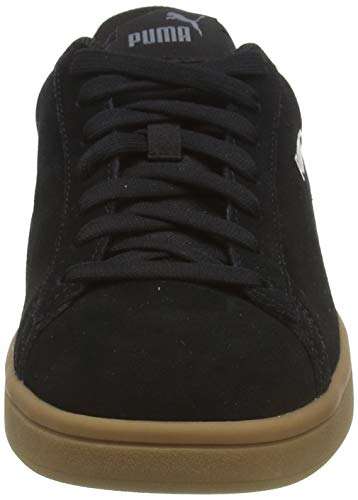 PUMA Unisex Smash V2 Low-Top Sneakers (black) - £24 @ Amazon