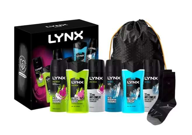LYNX On the Go Collection Gift Set £15 free Click & Collect @ Boots
