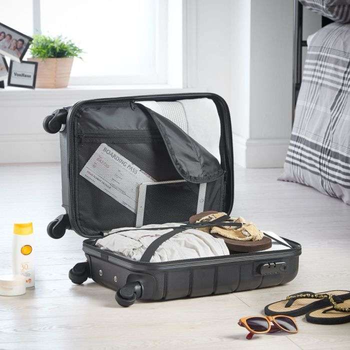 ABS Black Cabin Bag Reduced further with code + Free delivery