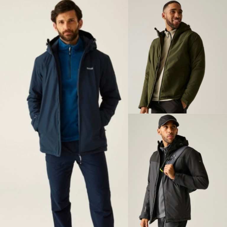 Regatta Men's Thornridge Waterproof Isotex Insulated Jacket - 8 colours ( S to 3XL ) - With code + free delivery with free sign up