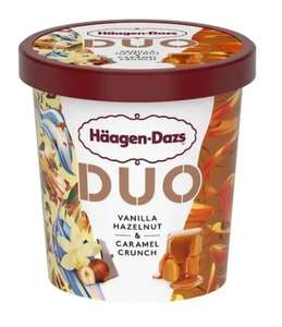 Haagen Dazs Vanilla Hazelnut & Caramel Crunch Duo 420ml - £1.29 instore @ Asda, Nuneaton