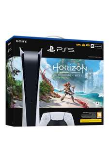 PlayStation 5 Digital Edition Console & Horizon Forbidden West £409.99 free click and collect @ Very