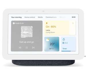 Google Nest Hub 2nd Gen Smart Speaker With Screen - Charcoal (Free C&C)