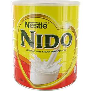 Nestle Nido Instant Full Cream Milk Powder 2.5kg, - £7.50 at Amazon