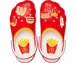 McDonald's X Crocs Classic Clog in Sizes 4 / 7 / 8 / 9 / 10