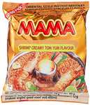 Mama Creamy Shrimp Tom Yum Flavour Noodle 90g - 65p S&S