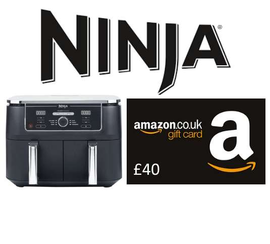 £40 Amazon Gift Card with spend over £156 at Ninja Kitchen via Mailonline @ Ninja