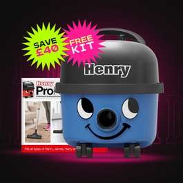 Henry Hoover 160 (Blue) , Free ProKit With Purchase