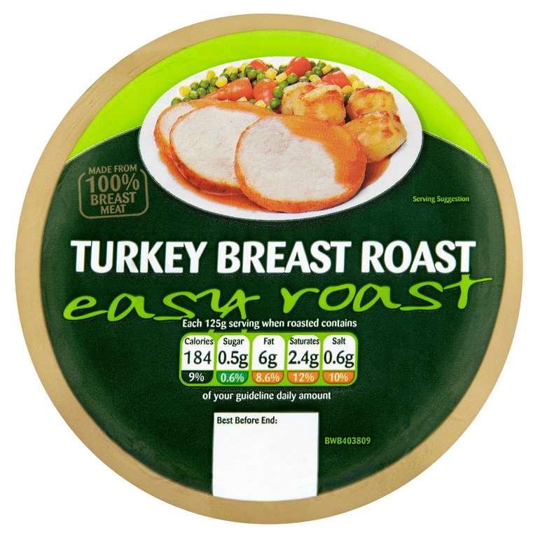 Turkey Breast Roast 450g - £2.75 @ Iceland