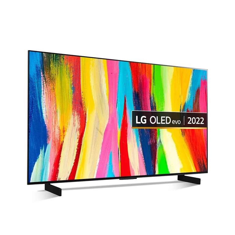 LG OLED42C24LA 42” C2 4K Smart OLED TV - 5 Yr Warranty + £10 Costco Voucher - £694.98 Delivered (with code) (Membership required) @ Costco