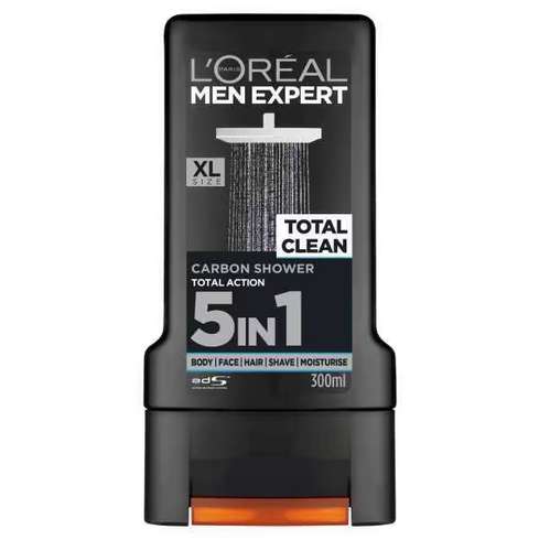 LOreal Men Expert Shower Gel 300ml (7 Scents/ Options): £1.55 (Online only with Free Store Collection) @ Superdrug
