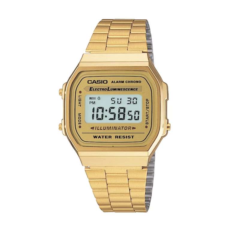 Casio Vintage Men's Gold Digital Watch