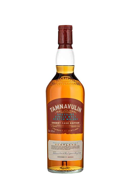 Tamnavulin Speyside Single Malt Scotch Whisky Sherry Cask Edition, 70cl - £22 @ Amazon
