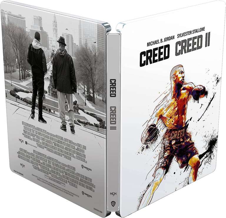 Creed/Creed II - 2 Film Steelbook [4K Ultra HD + Blu-Ray]