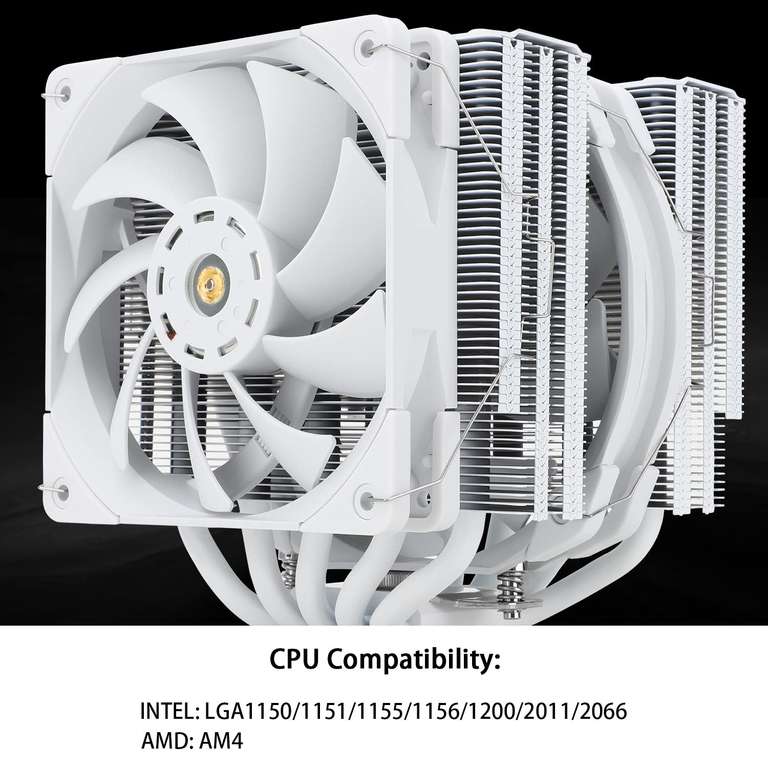 Thermalright Frost Commander 140 White CPU Air Cooler - White (Black £30.59 / Standard £28.39) sold by deliming321 FBA