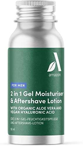Pack of 2 Amazon Aware Men's 2 in 1 Gel Moisturiser & Aftershave Lotion 50ml - £3.93 (£3.73/£3.34 on Subscribe & Save) @ Amazon
