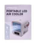115° - AMBIANO Portable Air Cooler with LED - Blue / Cool Gray / Light Blue