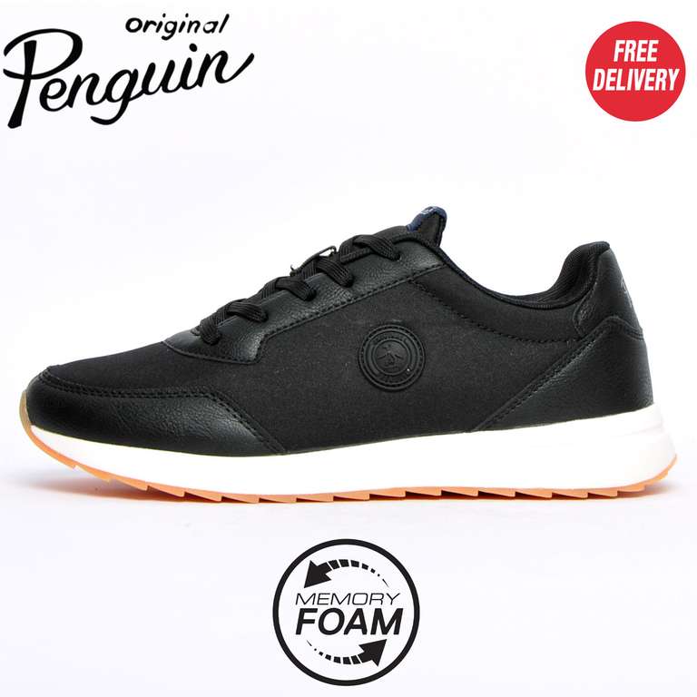 Men's Penguin Original Lotus Memory Foam Trainers - £19.99 With Code + Free Delivery @ Express Trainers