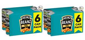 2 x Heinz Baked Beanz, 6 x 415g (12 can) - £8 (£6.65 Subscribe & Save) @ Amazon