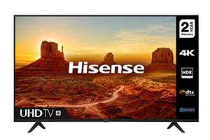 HISENSE 58A7100FTUK 58-inch 4K UHD HDR Smart TV with Freeview play, and Alexa Built-in (2020 series) Black - £349 @ Amazon