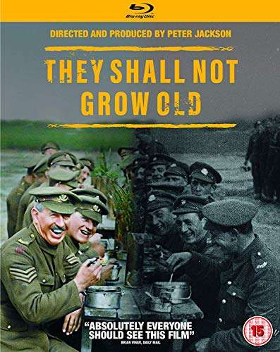 They Shall Not Grow Old [Blu-ray] [2018] £3.37 on checkout @ Amazon