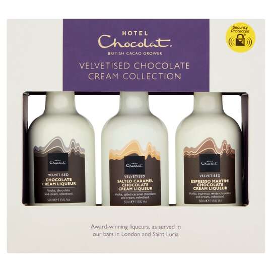 Kraken Black Spiced Rum Gift Set £6 / Hotel Chocolat Chocolate Cream Liqueur Collection 3X5cl £5 Instore @ Tesco Derby