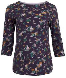 Weirdfish Pinto Organic Cotton Printed Top 3 colours £8.40 + £2.50 delivery at Weird Fish