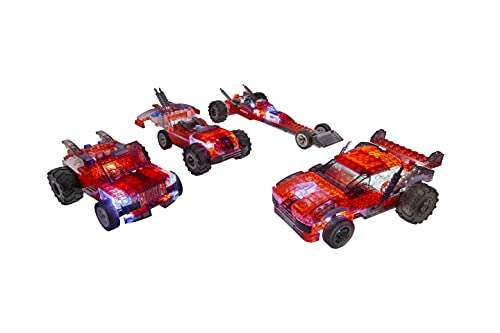 giochi preziosi s.p.a. LAU01000 Laser Pegs Models-4-in-1 Red Racer £8.24 @ Amazon