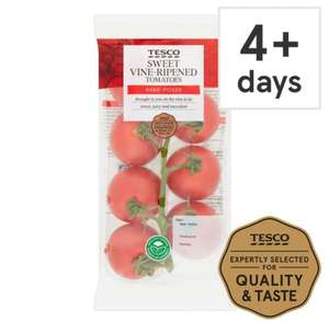 Tesco Sweet Vine Ripened Tomatoes 255G 69p (Clubcard Price) @ Tesco