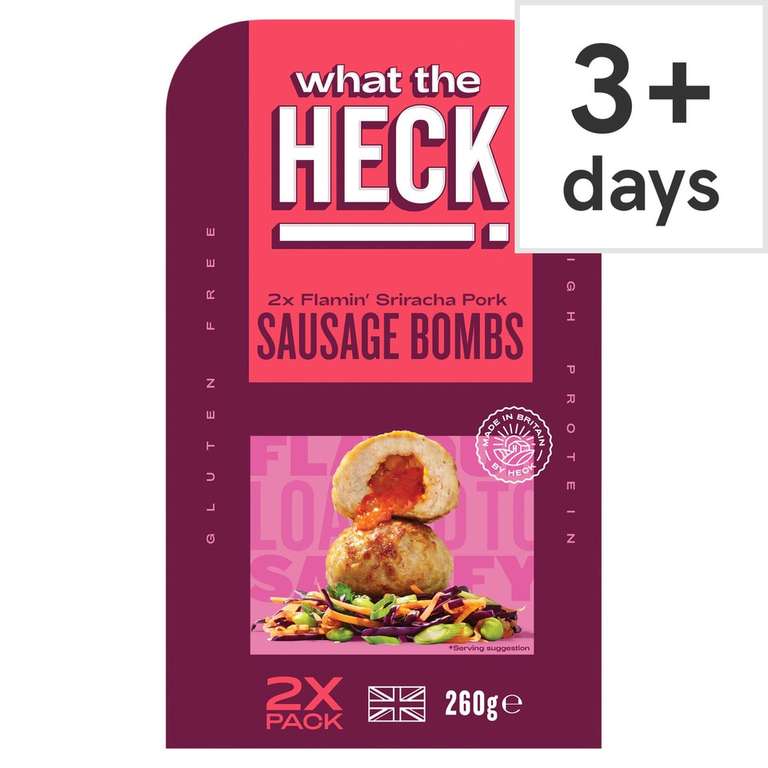 What the Heck Sausage Bombs Tesco Clubcard Price